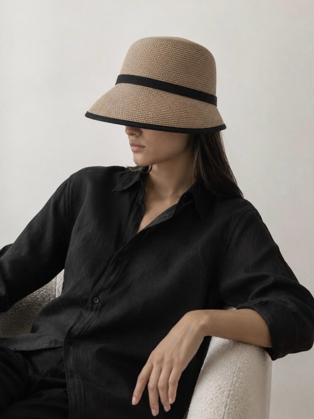 NWOT Inez Sun Hat | Resort Chic Golf & Travel Hat | UV Protection, OS